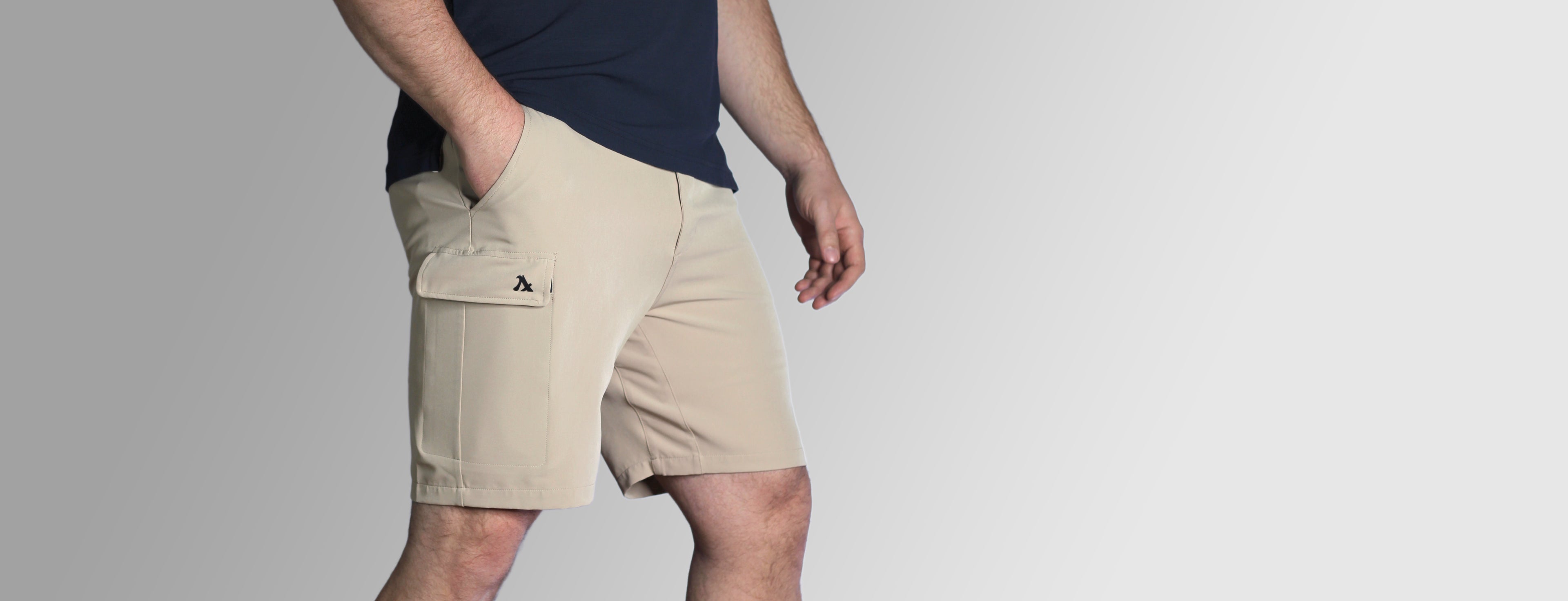 swimming shorts with a waterproof pocket