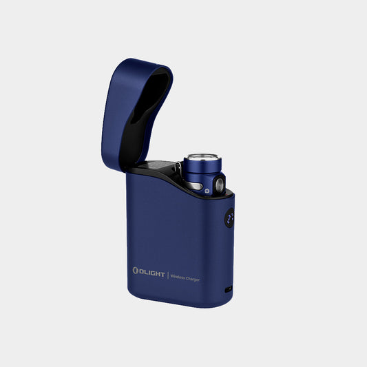 Regal Blue travel flashlight and phone charger