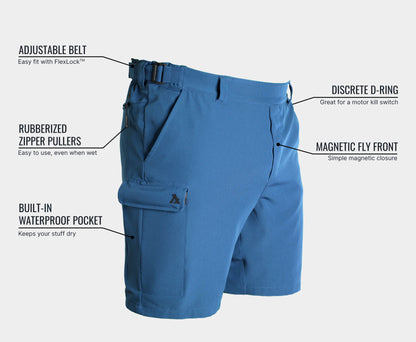 AQUAFLEX shorts with waterproof pockets